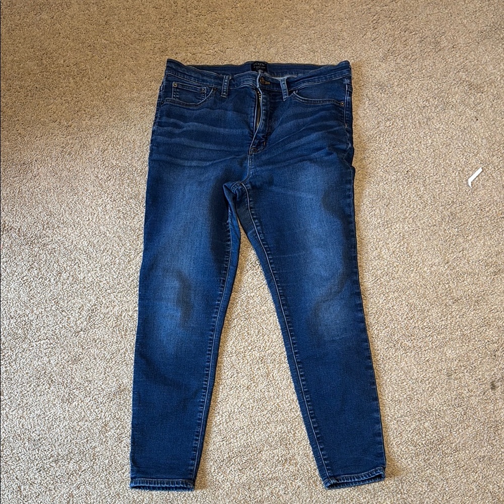 J. Crew Blue Leggings Comfortable Fit